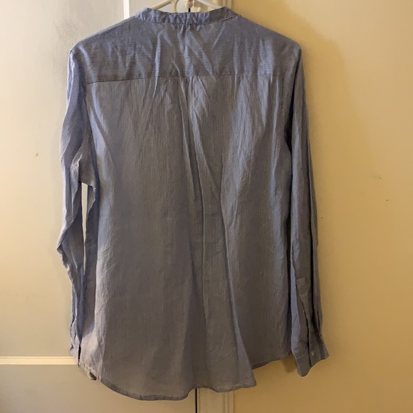 Summer blue long sleeve shirt - Picture 6 of 6